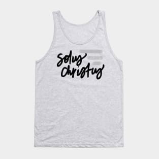 Solus Christus Tank Top